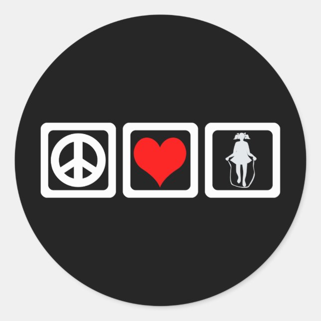 Sticker Rond Corde (Devant)