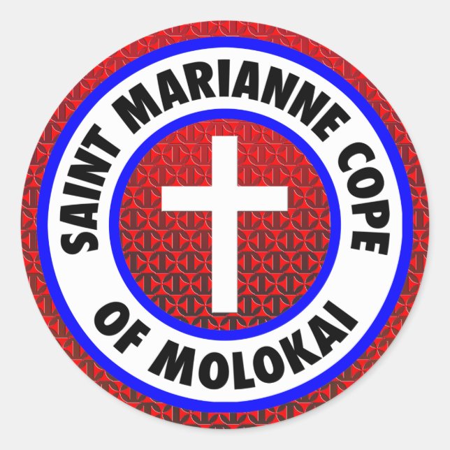 Sticker Rond Corde de Molokai (Devant)