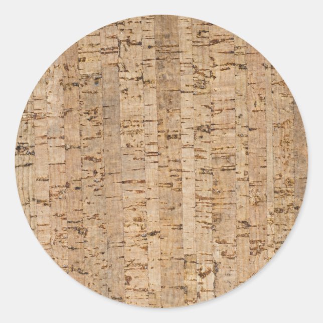 Sticker Rond Cork oak (Devant)