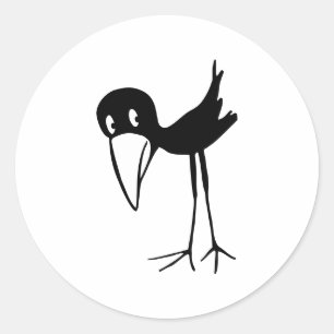 Sticker Rond Corneille