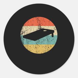 Sticker Rond Cornhole Vintage Retro Cornhole Board