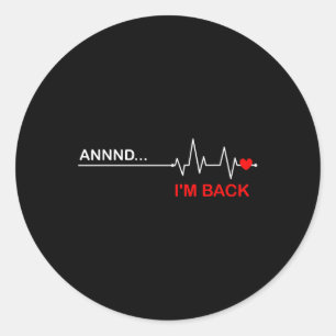 Sticker Rond Coronaire Byp Artery Open Heart Maladies Chirurgie