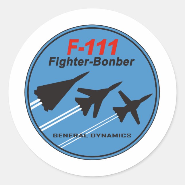 Sticker Rond Correctif F-111 (Devant)