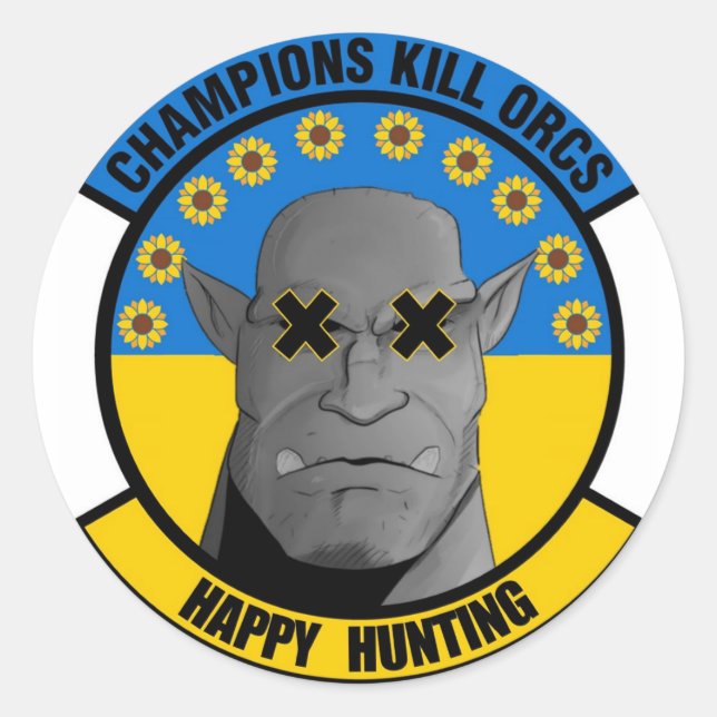 Sticker Rond Correctif moral v3 (Devant)