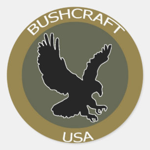 Sticker Rond Correction Brown de BushcraftUSA