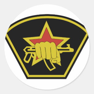 Sticker Rond Correction russe de douille de Spetsnaz de forces
