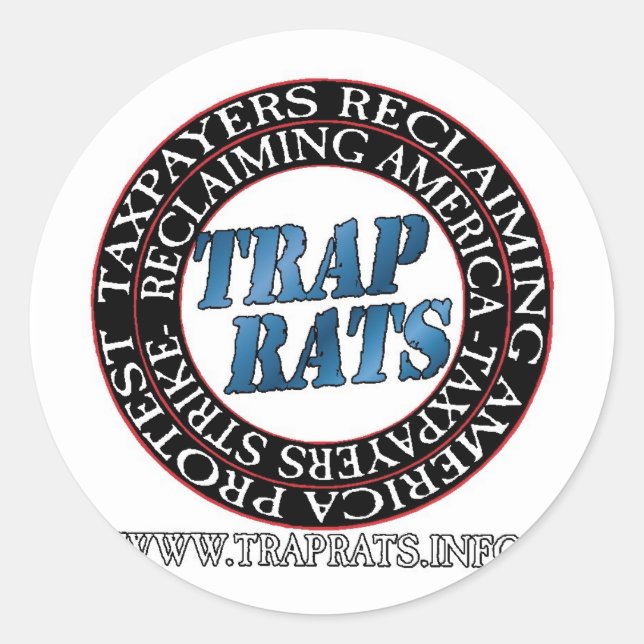 Sticker Rond corriger le logo (Devant)