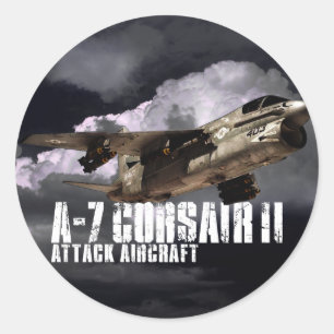 Sticker Rond Corsaire A-7 II