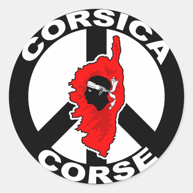 Sticker Rond corse (Devant)