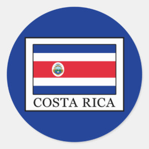 Sticker Rond Costa Rica