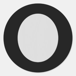 Sticker Rond Costume Donkey Donkey