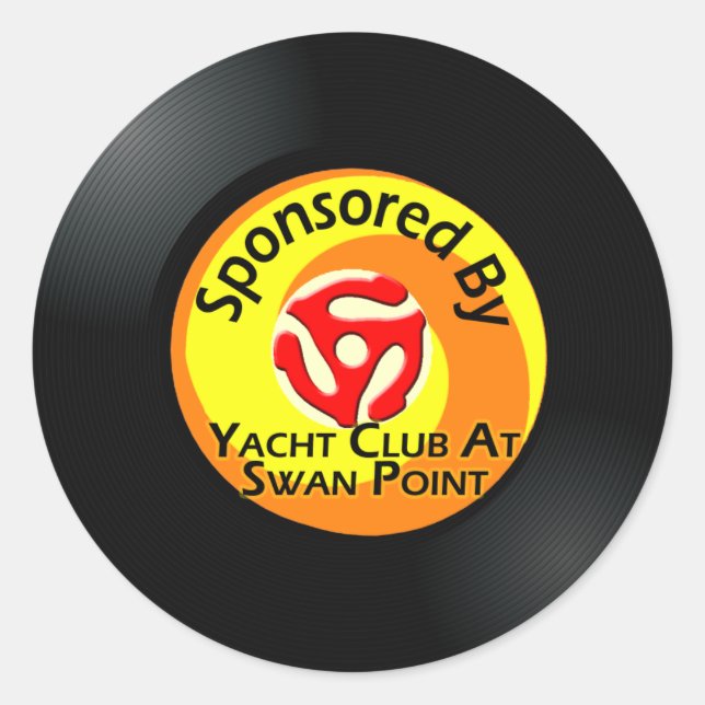 Sticker Rond Côté "B" 4 (Devant)