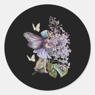 Sticker Rond Cottage Fairy Cottagecore Fairies Goblincore Aesth