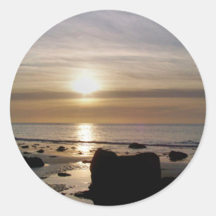 STICKER ROND COUCHERS DU SOLEIL