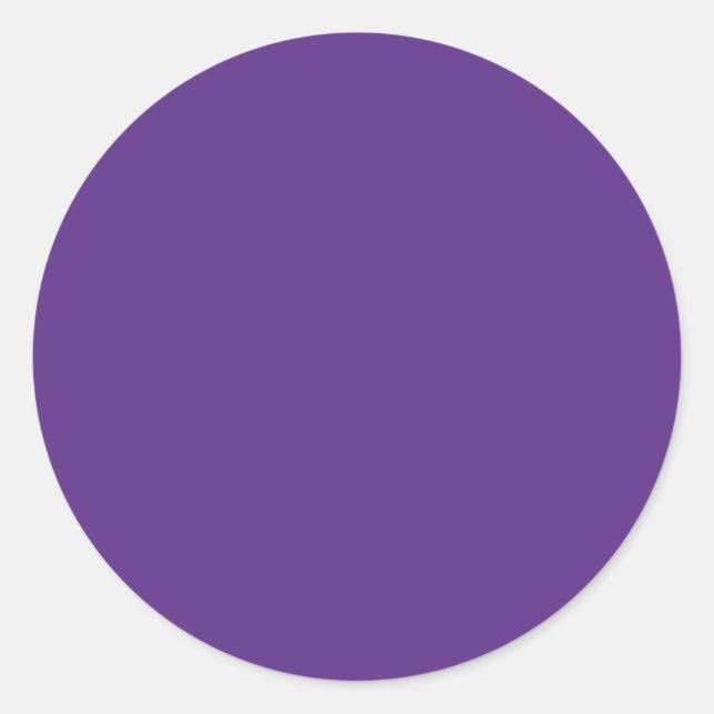 Sticker Rond Couleur Arrière - plan - violet (Devant)
