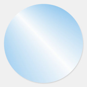 Sticker Rond Couleur Bleu Modèle Personnalisé tendance