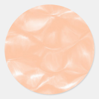 Sticker Rond Couleur de broche Fuzz Aquarelle Motif de flou Abs