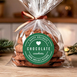 Sticker Rond Couleur personnalisée Marchandises maison Cuisine 