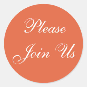 Sticker Rond Couleurs Invitations Koi