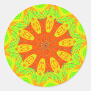 Sticker Rond Couleurs Samba