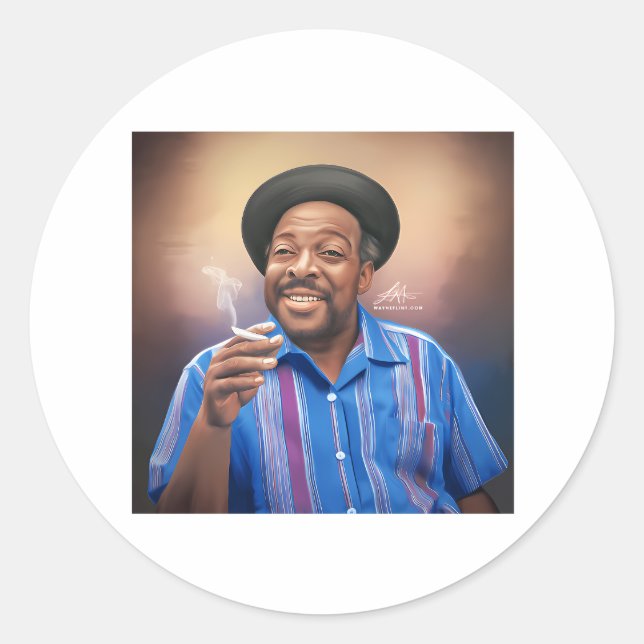Sticker Rond Count Basie (Devant)