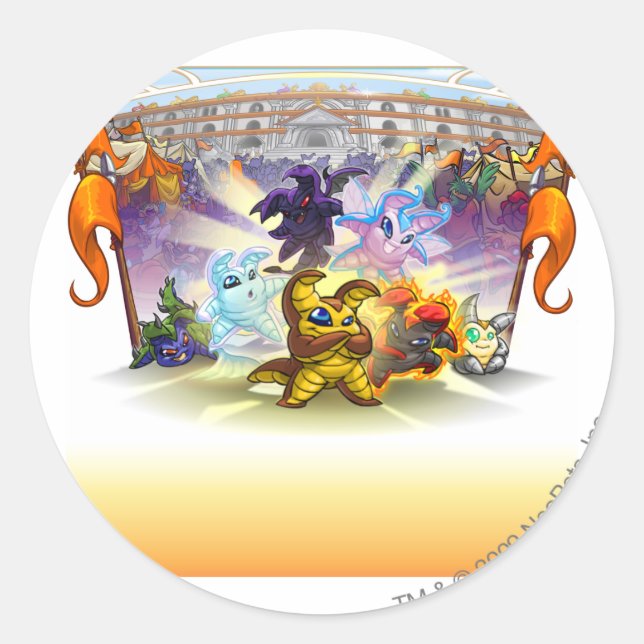 Sticker Rond Coupe Altador 2010 (Devant)