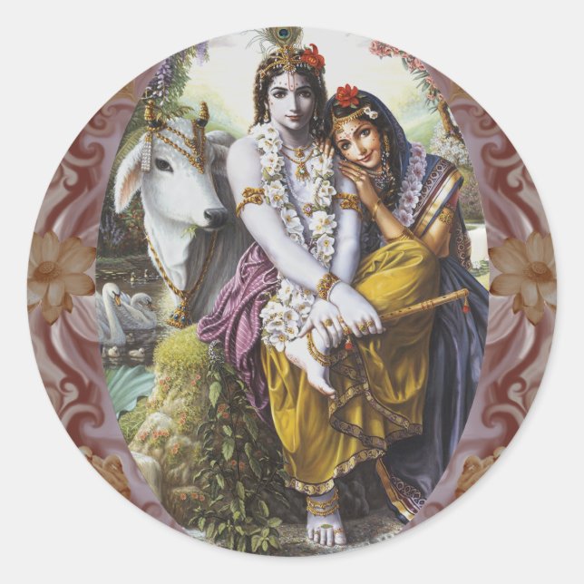 Sticker Rond Couple All-Attractive (Devant)