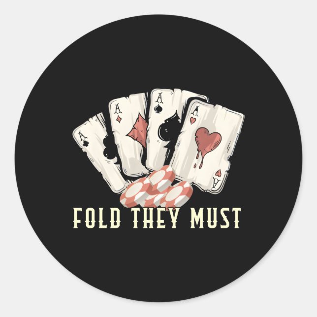 Sticker Rond Coups de tir Plaisir Casino Jeu Casino Jeu Casino  (Devant)