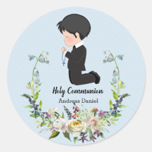 Sticker Rond Couronne de la Sainte Communion