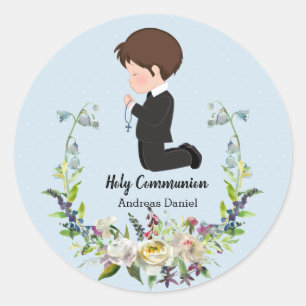 Sticker Rond Couronne de la Sainte Communion