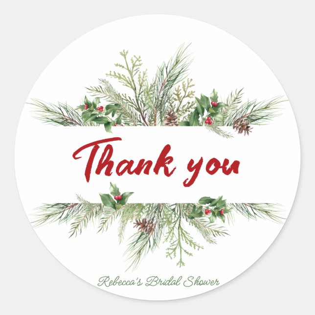 Sticker Rond Couronne de mariage de douche de bague de cadre d' (Devant)