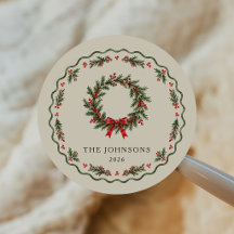 Couronne de Noël vintage