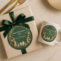 Couronne de printemps de Pâques pour bébé avec des