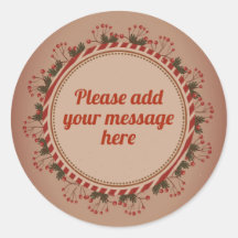 Couronne Vintage de Noël Élégante