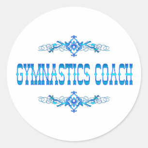 STICKER ROND COURS DE GYMNASTIE