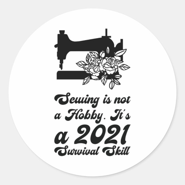 Sticker Rond Couture - (Devant)