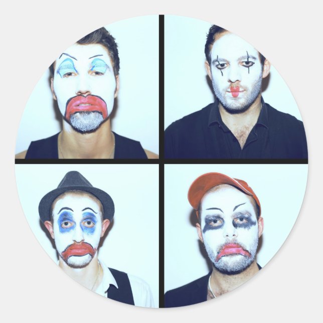 STICKER ROND COUVERTURE CD (Devant)