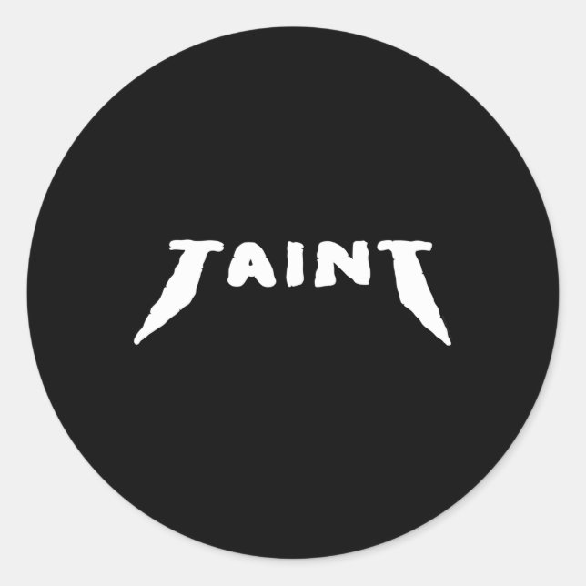 Sticker Rond Crackers royaux Taint (Devant)