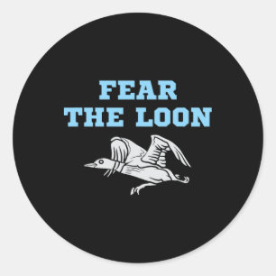 Sticker Rond Craignez le fou Minnesota Soccer