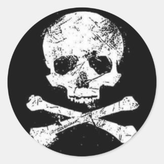 Sticker Rond crâne