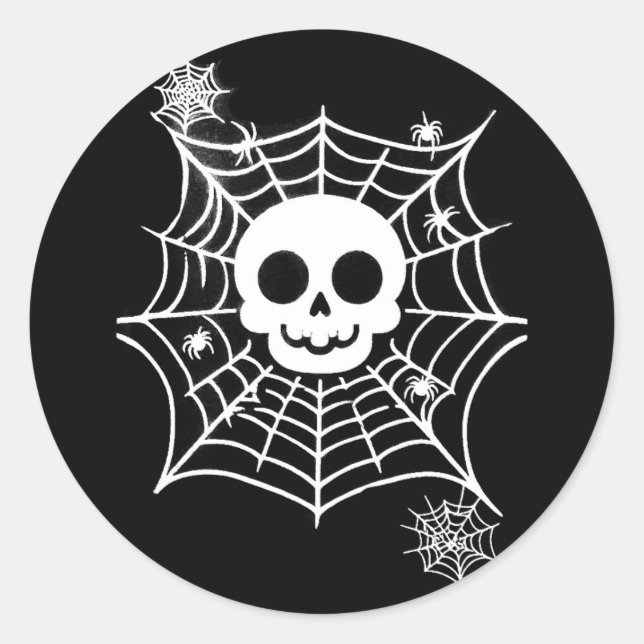 Sticker Rond crâne (Devant)