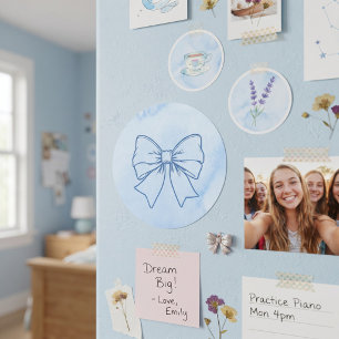 Sticker Rond Cravate