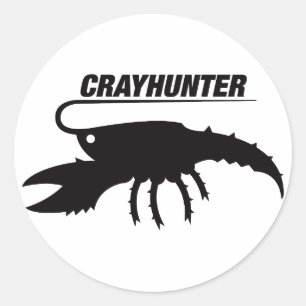 Sticker Rond Crayhunter