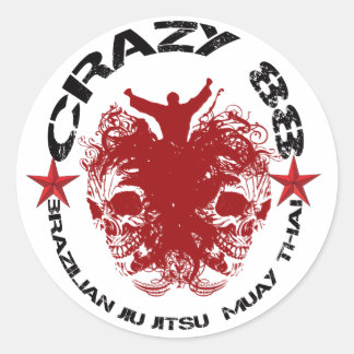 STICKER ROND CRAZY 88 - BALISE 1