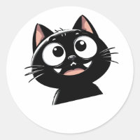 Création de chat noir élégant