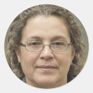 Sticker Rond Créer une vie que vous aimez