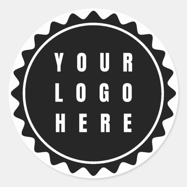 Sticker Rond Créez votre propre (Devant)