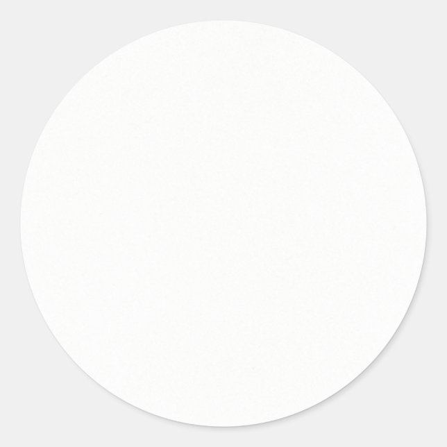 Sticker Rond Créez Votre Propre (Devant)