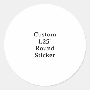 Sticker Rond Créez votre propre 1,25" personnalisé