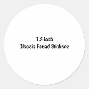 Sticker Rond Créez votre propre 1,5 pouces